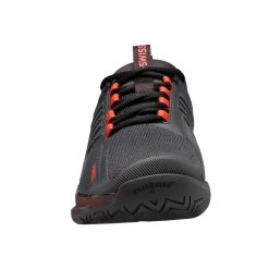 K-Swiss Ultrashot 3 Men's Tennis Shoe (Asphalt/Black/Orange) 15 K-Swiss Ultrashot 3 Men's Tennis Shoe (Asphalt/Black/Orange) -Boutique Ball Sports Store 06988 061.02