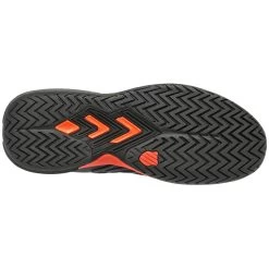 K-Swiss Ultrashot 3 Men's Tennis Shoe (Asphalt/Black/Orange) 11 K-Swiss Ultrashot 3 Men's Tennis Shoe (Asphalt/Black/Orange) -Boutique Ball Sports Store 06988 061.05
