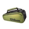 Wilson Blade V8 Super Tour 15 Pack Racquet Bag (Green/Black) -Boutique Ball Sports Store 0c6756bb654f7aa9a4da2834ff9ed9e544844e41 WR8016701 1 Super Tour Blade 15PK GR BL