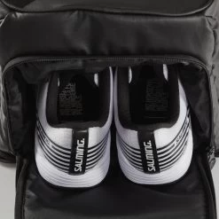 Salming Multi Sport Backpack Racquet Bag (Black) -Boutique Ball Sports Store 1159873 0101 shoe compartment