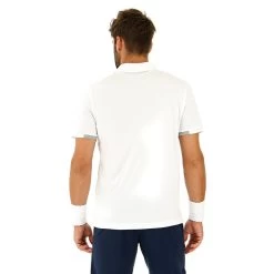 Lotto Men's Squadra Polo (Brilliant White) -Boutique Ball Sports Store 210376 07R 02