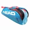 Head Tour Team Combi 6 Pack Racquet Bag (Blue/Pink) -Boutique Ball Sports Store 283150BLPK 1