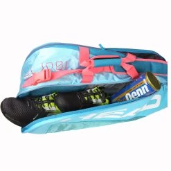 Head Tour Team Combi 6 Pack Racquet Bag (Blue/Pink) 8 Head Tour Team Combi 6 Pack Racquet Bag (Blue/Pink) -Boutique Ball Sports Store 283150BLPK 2