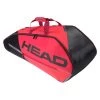Head Tour Team Combi 6 Pack Racquet Bag (Black/Red) -Boutique Ball Sports Store 283482 Tour Team 6R Combi BKRD 185