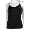 Prince Womens Spaghetti Strap Tank Top (Black/Green) -Boutique Ball Sports Store 3W107079 1