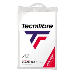 Tecnifibre ATP Pro Players Overgrip 12 Pack (White)