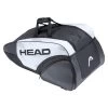 Head Djokovic Supercombi 9 Pack Racquet Bag (White/Black) -Boutique Ball Sports Store 600 6ca207c4 606b 469e 9b8b 0d9acfcb7b99