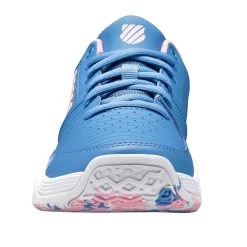 K-Swiss Court Express OMNI Junior Tennis Shoe (Blue/Pink/White) -Boutique Ball Sports Store 86609 454.02