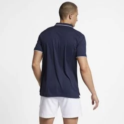 Nike Men's Court Dri-Fit Team Polo (Navy/White) -Boutique Ball Sports Store 939137 452 PHSBM001 1000
