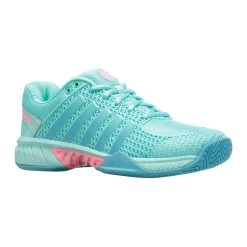 K-Swiss Express Light Women's Pickleball Shoe (Mint/Pink) -Boutique Ball Sports Store 96563 436.01