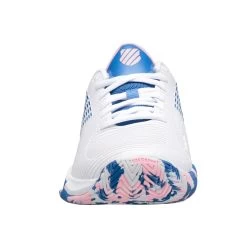 K-Swiss Hypercourt Supreme Women's Tennis Shoe (White/Star Sapphire/Orchid Pink) -Boutique Ball Sports Store 96615 969.02