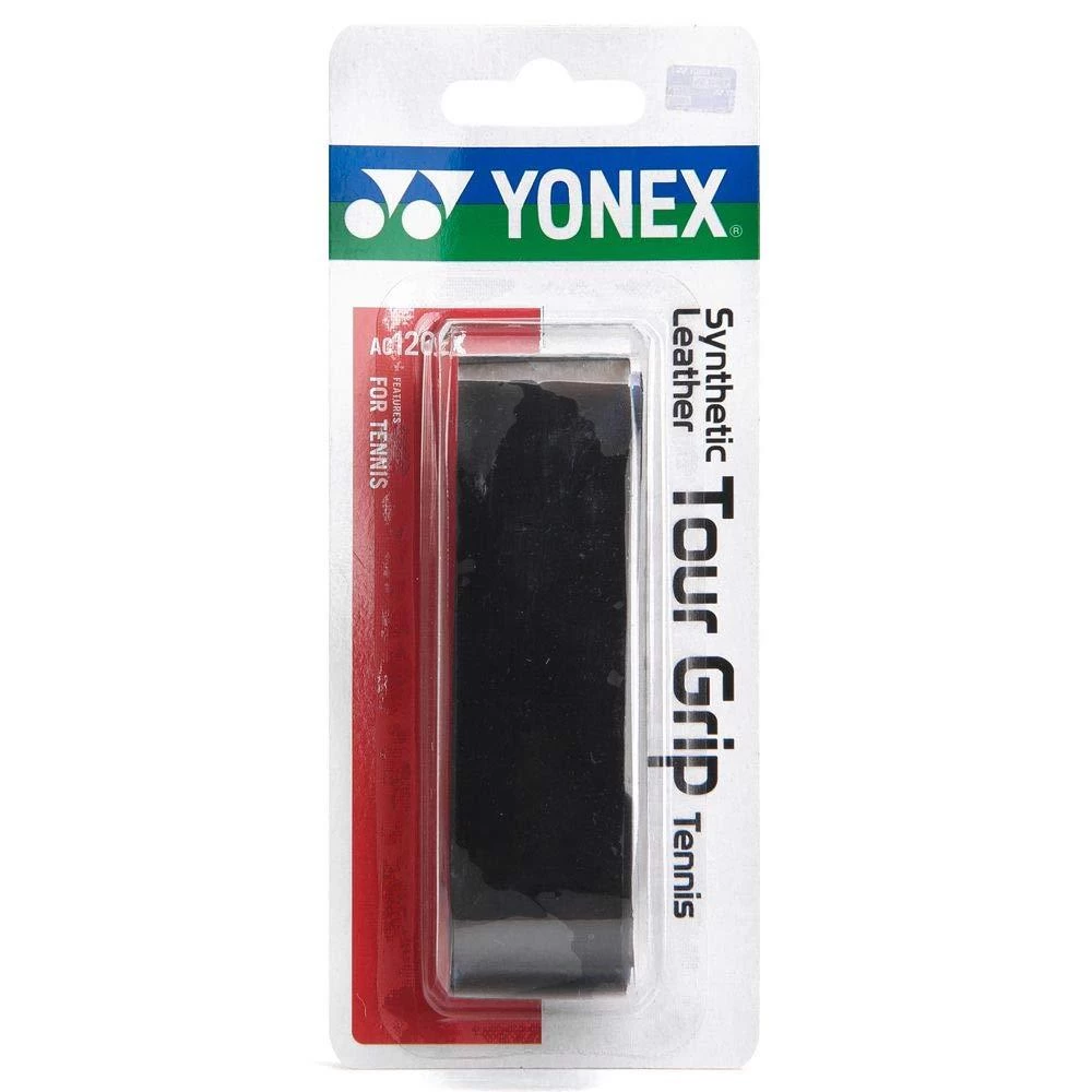 Yonex Synthetic Leather Tour Replacement Grip (Black) 3 Yonex Synthetic Leather Tour Replacement Grip (Black)