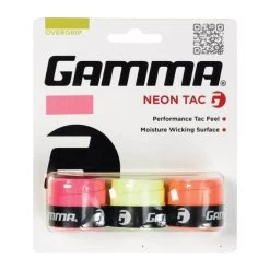 Gamma Neon Tac Overgrip 3 Pack (Pink/Yellow/Orange)