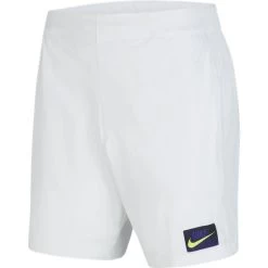 Nike Men's Dri-Fit Shorts (White/Volt)
