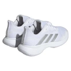 Adidas CourtJam Control Women's Tennis Shoe (White) -Boutique Ball Sports Store B23044 15fa4504 9730 4d05 9da8 a0e2ffbc551f