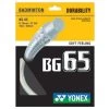 Yonex BG 65 Badminton String (White) 2 Yonex BG 65 Badminton String (White) -Boutique Ball Sports Store BG6510 1 49413fa7 ec1d 4bc1 b115 d6403945c9c1