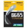 Yonex BG 65Ti Badminton String (White) -Boutique Ball Sports Store BG65TI10 white