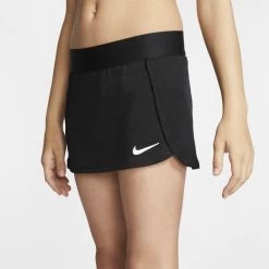 Nike Girl's Court Skirt (Black/White) -Boutique Ball Sports Store BV7391 010 PHSBM001 1000