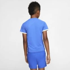 Nike Boy's Court Dri-Fit Top (Blue) -Boutique Ball Sports Store CD6131 480 PHSBM001 1000