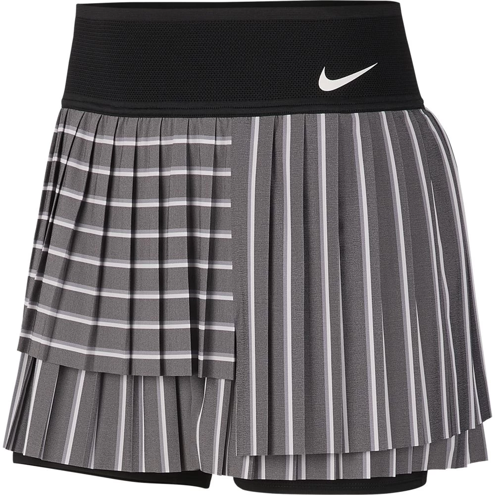 Nike Women's Slam Skirt (Black/White) 3 Nike Women's Slam Skirt (Black/White)