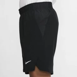 Nike Boy's Court Flex Ace Shorts (Black/White) -Boutique Ball Sports Store CI9409 010 PHSYM002 1000
