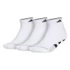 Adidas Men's Cushioned Low-Cut Socks (White) 1 Adidas Men's Cushioned Low-Cut Socks (White) -Boutique Ball Sports Store CL5685 1 HARDWARE Photography SideCenterView white