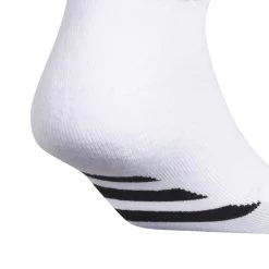 Adidas Men's Cushioned Low-Cut Socks (White) -Boutique Ball Sports Store CL5685 2 HARDWARE Photography DetailView1 white