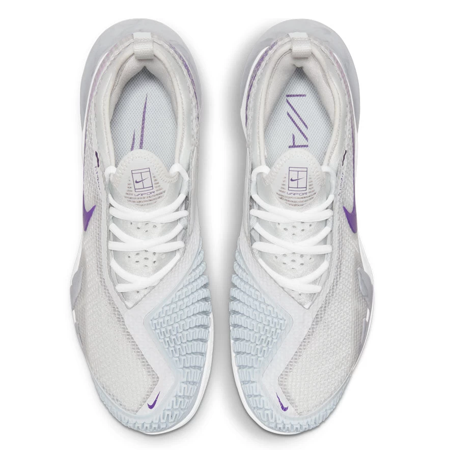 Nike React Vapor NXT Women's Tennis Shoe (Light Grey/Purple/Fuchsia) 6 Nike React Vapor NXT Women's Tennis Shoe (Light Grey/Purple/Fuchsia) - Image 4