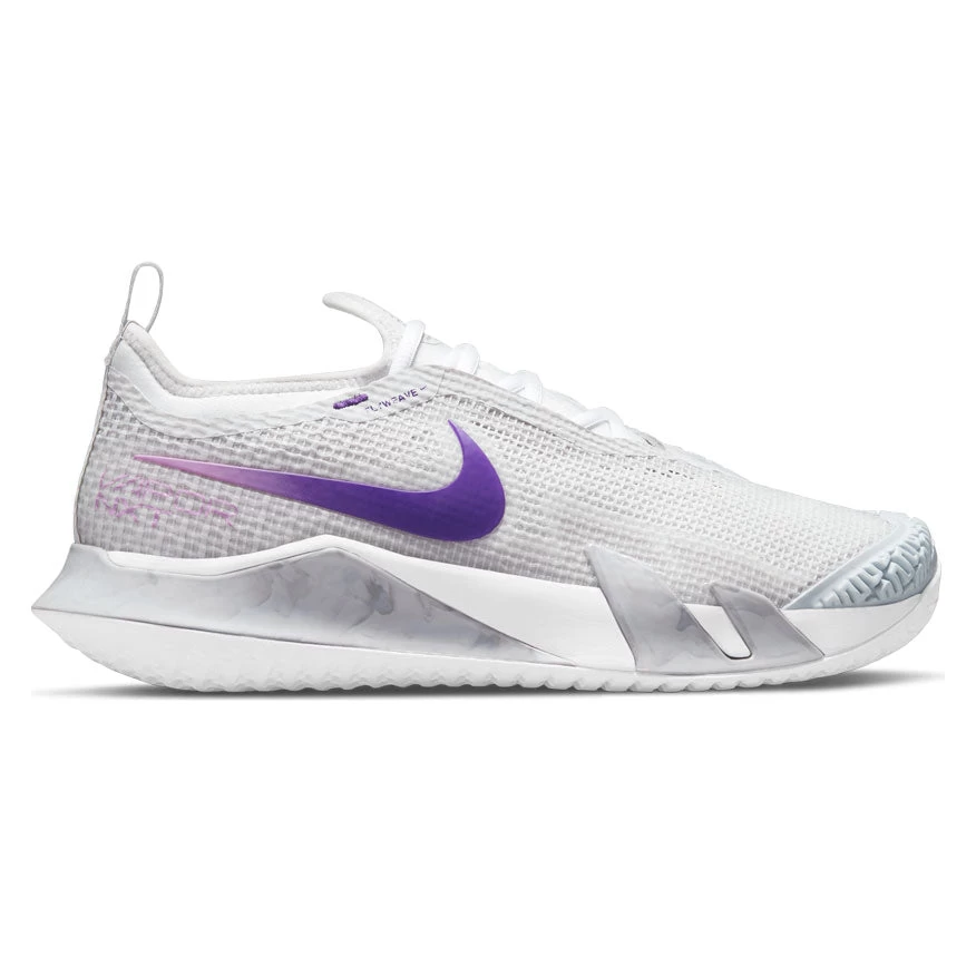 Nike React Vapor NXT Women's Tennis Shoe (Light Grey/Purple/Fuchsia) 3 Nike React Vapor NXT Women's Tennis Shoe (Light Grey/Purple/Fuchsia)