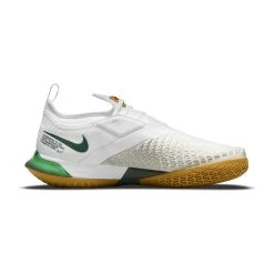 Nike React Vapor NXT Women's Tennis Shoe (White/Gold/Green) -Boutique Ball Sports Store CV0742 114 PHSRH001 3144
