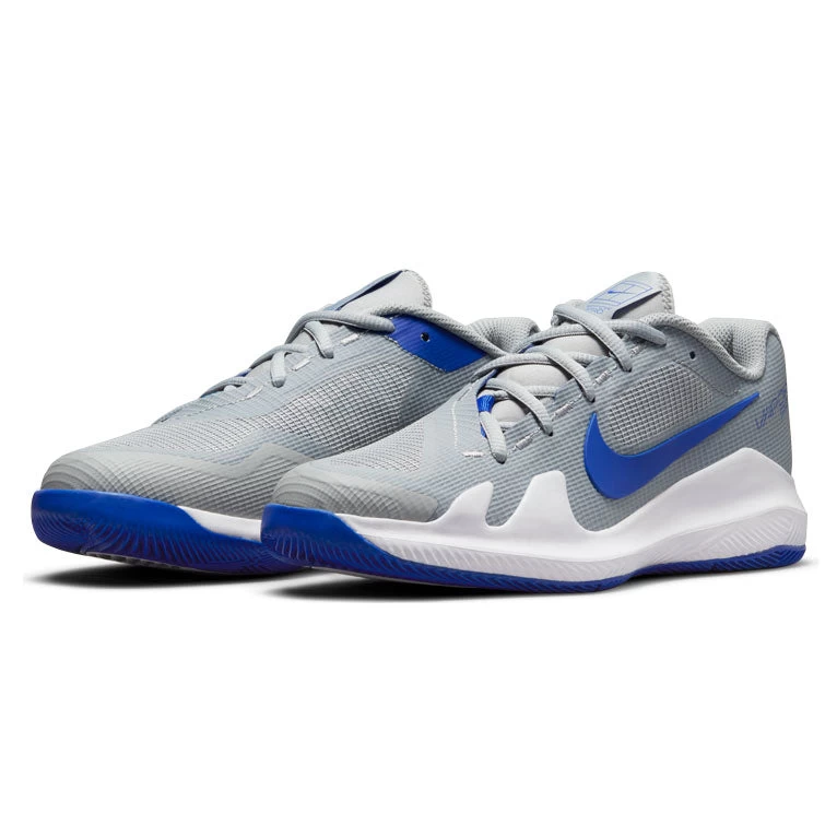 Nike Vapor Pro Junior Tennis Shoe (Grey/White) 7 Nike Vapor Pro Junior Tennis Shoe (Grey/White) - Image 5
