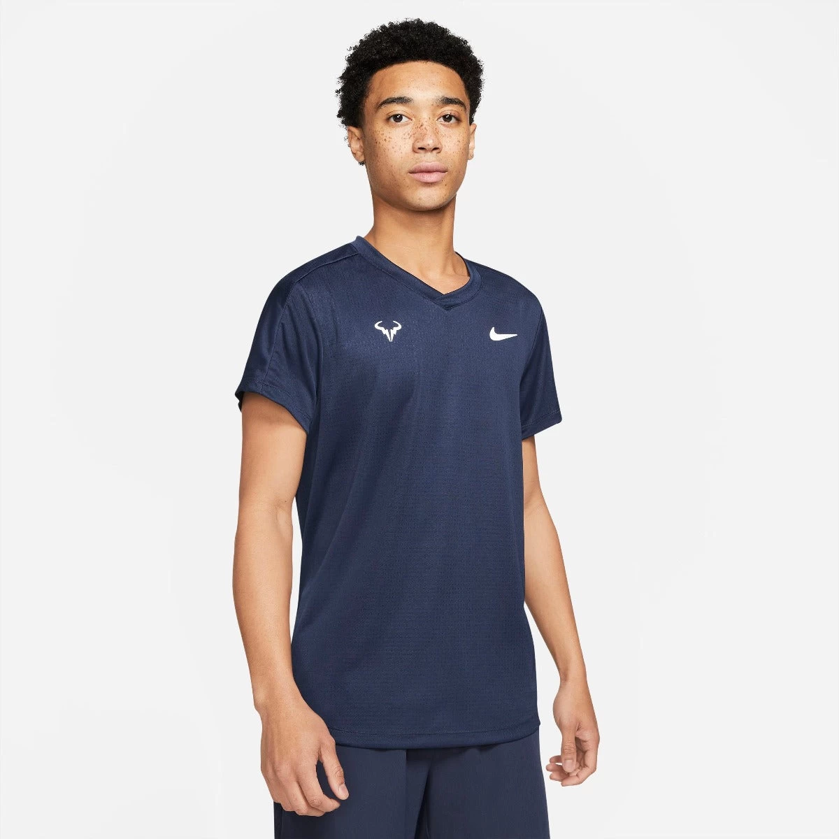 Nike Men's Rafa Dri-FIT Challenger Top (Obsidian/White) 3 Nike Men's Rafa Dri-FIT Challenger Top (Obsidian/White)