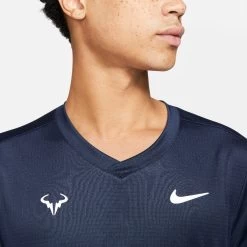 Nike Men's Rafa Dri-FIT Challenger Top (Obsidian/White) 9 Nike Men's Rafa Dri-FIT Challenger Top (Obsidian/White) -Boutique Ball Sports Store CV2572 451 PHSYM001 3144