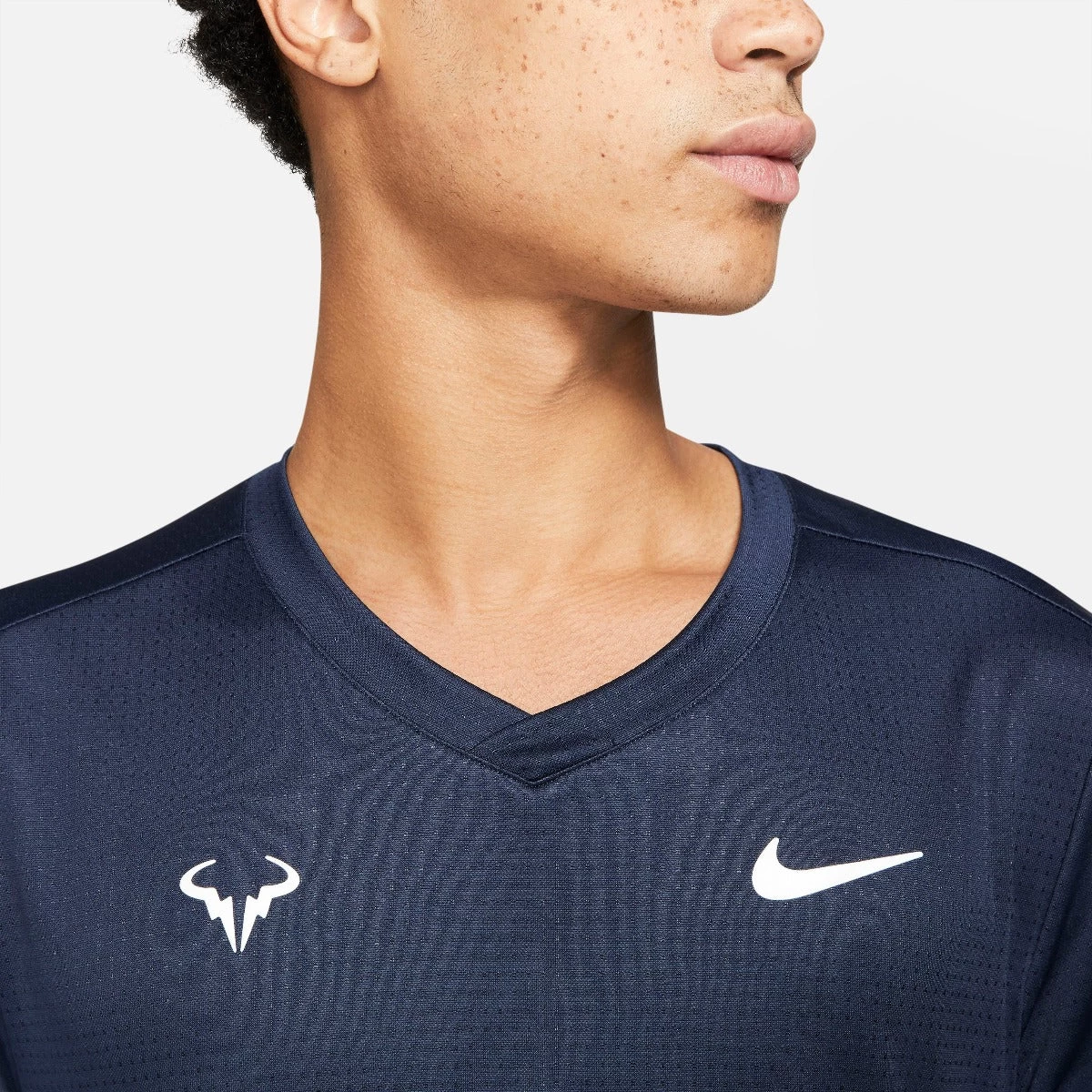 Nike Men's Rafa Dri-FIT Challenger Top (Obsidian/White) 5 Nike Men's Rafa Dri-FIT Challenger Top (Obsidian/White) - Image 3