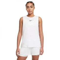 Nike Women's Dri-FIT Advantage Tank (White/Black)