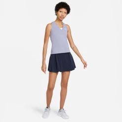 Nike Women's Dri-FIT Victory Tank (Indigo Haze/White) -Boutique Ball Sports Store CV4784 519 PHSYM003 3144
