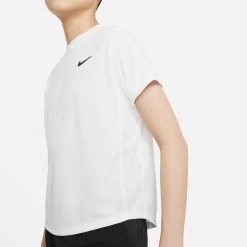 Nike Boys' Dri-FIT Victory Top (White/Black) -Boutique Ball Sports Store CV7565 100 PHSYM003 3144