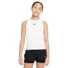 Nike Girls' Dri-FIT Victory Tank (White/Black) -Boutique Ball Sports Store CV7573 100 PHSFM001 3144