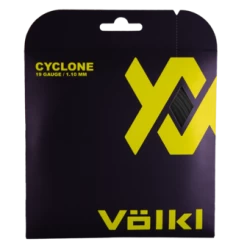 Volkl Cyclone 19/1.10 Tennis String (Black)