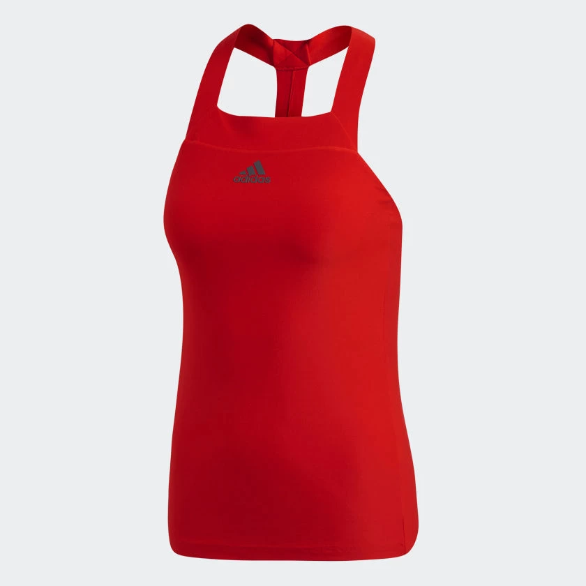 Adidas Women's Barricade Tank Top (Red) 3 Adidas Women's Barricade Tank Top (Red)