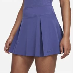 Nike Women's Dri-FIT Club Tennis Skirt (Dark Purple)