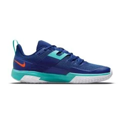 Nike Vapor Lite Men's Tennis Shoe (Blue/Turquoise/Orange/White) -Boutique Ball Sports Store DC3432 414 PHSRH001 3144
