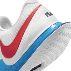 Nike Zoom Vapor Cage 4 Rafa Men's Tennis Shoe (White/Red/Blue) -Boutique Ball Sports Store DD1579 113 PHSYD002 3144