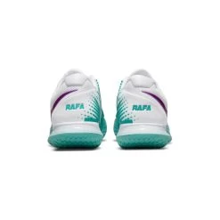 Nike Zoom Vapor Cage 4 Rafa Men's Tennis Shoe (White/Red/Teal) -Boutique Ball Sports Store DD1579 153 PHCBH000 3144