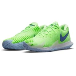 Nike Zoom Vapor Cage 4 Rafa Men's Tennis Shoe (Lime/Blue/White) -Boutique Ball Sports Store DD1579 333 PHCFH001 3144