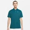 Nike Men's Dri-FIT Victory Solid Polo (Bright Spruce/White)