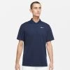 Nike Men's Dri-FIT Victory Solid Polo (Obsidian/White) -Boutique Ball Sports Store DH0857 451 PHSFM001 3144