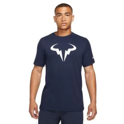 Nike Men's Dri-FIT Rafa Top (Obsidian/White)