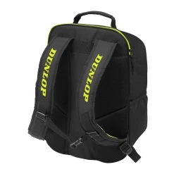 Dunlop SX Performance Backpack Racquet Bag (Black/Yellow) -Boutique Ball Sports Store DT20 10295189 SX PERFORMANCE BACKPACK BLK YLW 3