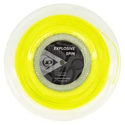 Dunlop Explosive Spin 16/1.30 Tennis String Reel (Yellow)